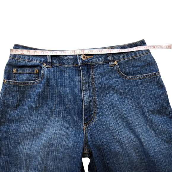 Coldwater Creek Natural Waist 5-Pocket Medium Wash  Straight Leg Jeans S… - Picture 6 of 10